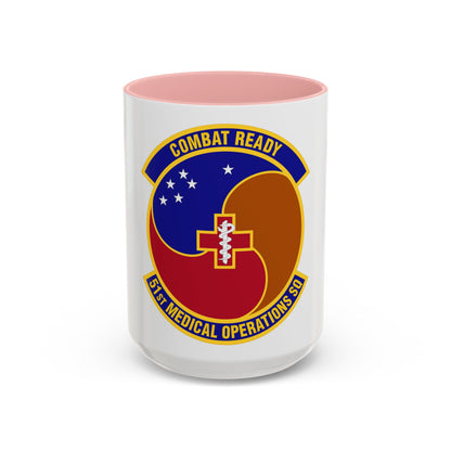51st Medical Operations Squadron (U.S. Air Force) Accent Coffee Mug
