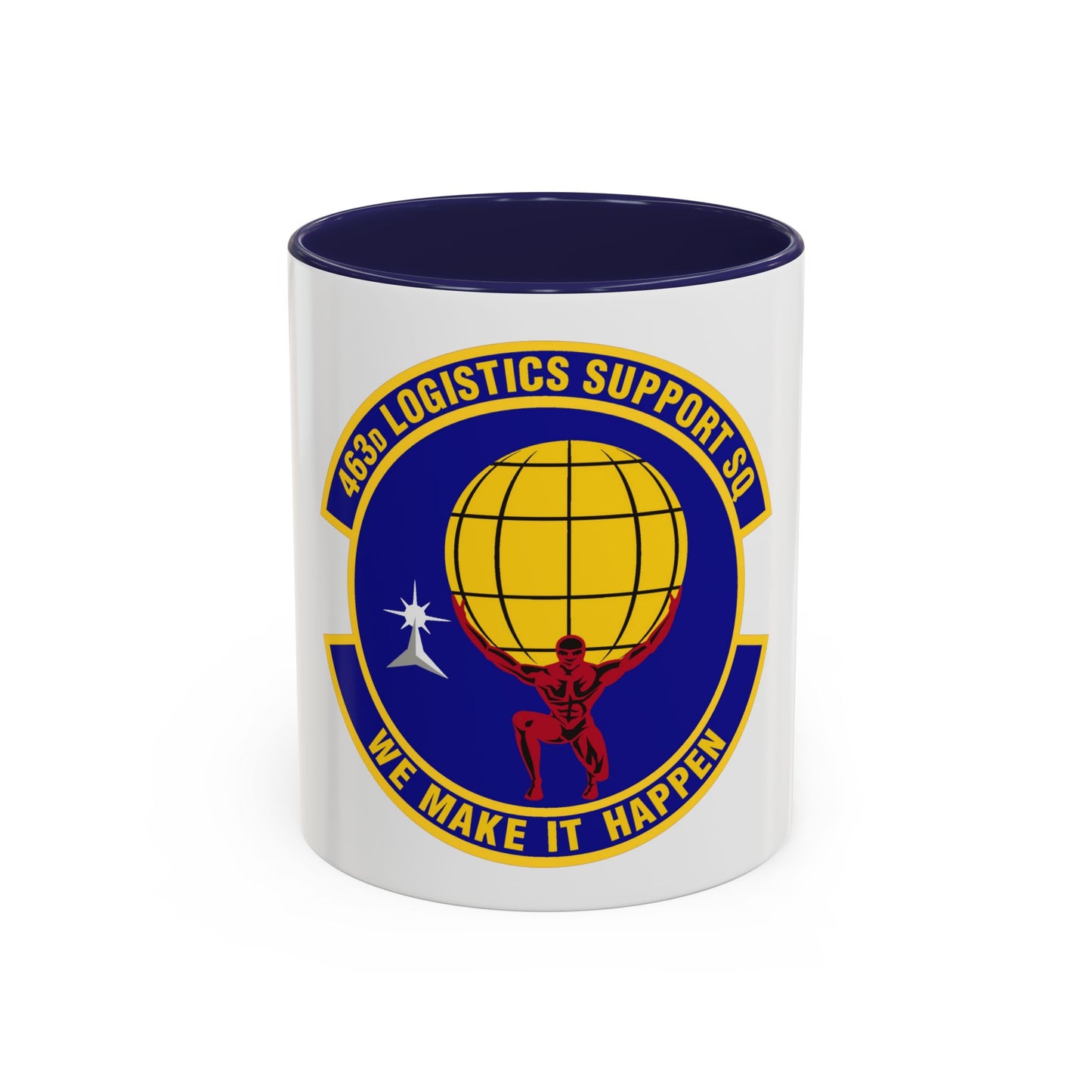 463d Logistics Support Squadron (U.S. Air Force) Accent Coffee Mug