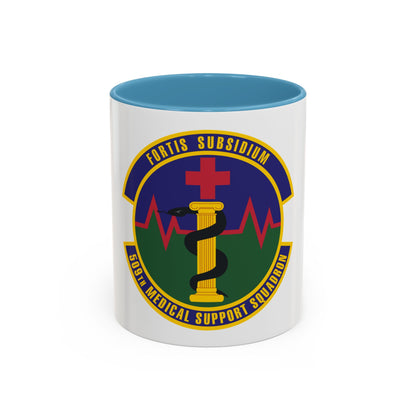 509th Medical Support Squadron (U.S. Air Force) Accent Coffee Mug