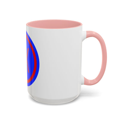 IX Corps (U.S. Army) Accent Coffee Mug