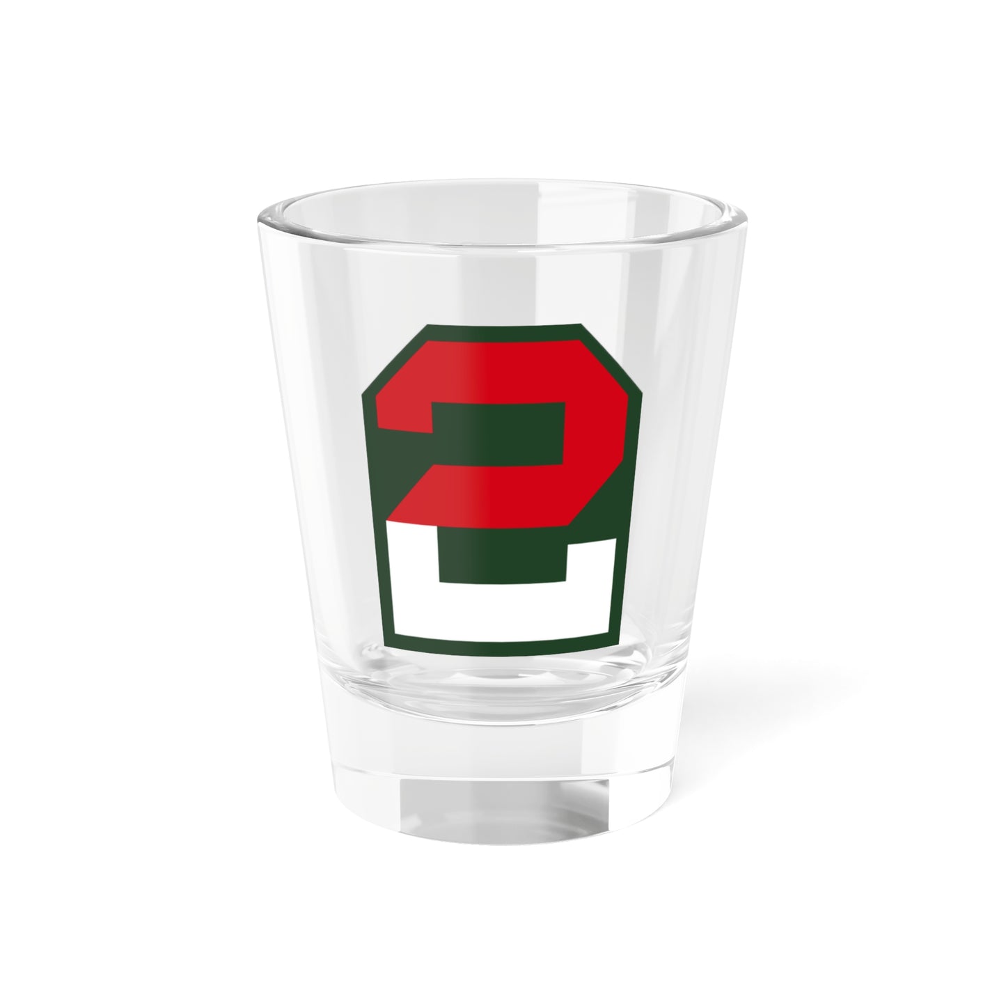 Second United States CSIB (U.S. Army) Shot Glass 1.5oz