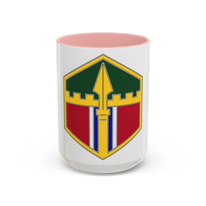 301 Maneuver Enhancement Brigade (U.S. Army) Accent Coffee Mug