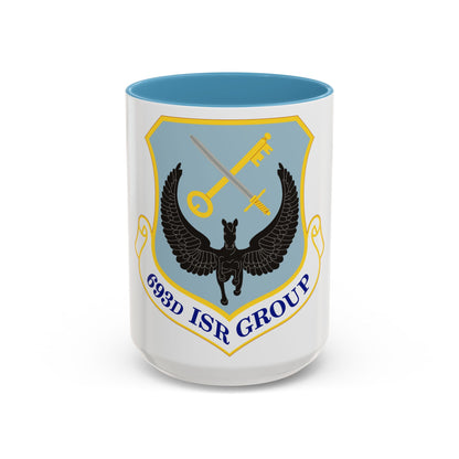 693 Intelligence Surveillance and Reconnaissance Group ACC (U.S. Air Force) Accent Coffee Mug