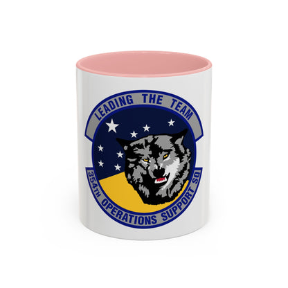 354th Operations Support Squadron (U.S. Air Force) Accent Coffee Mug