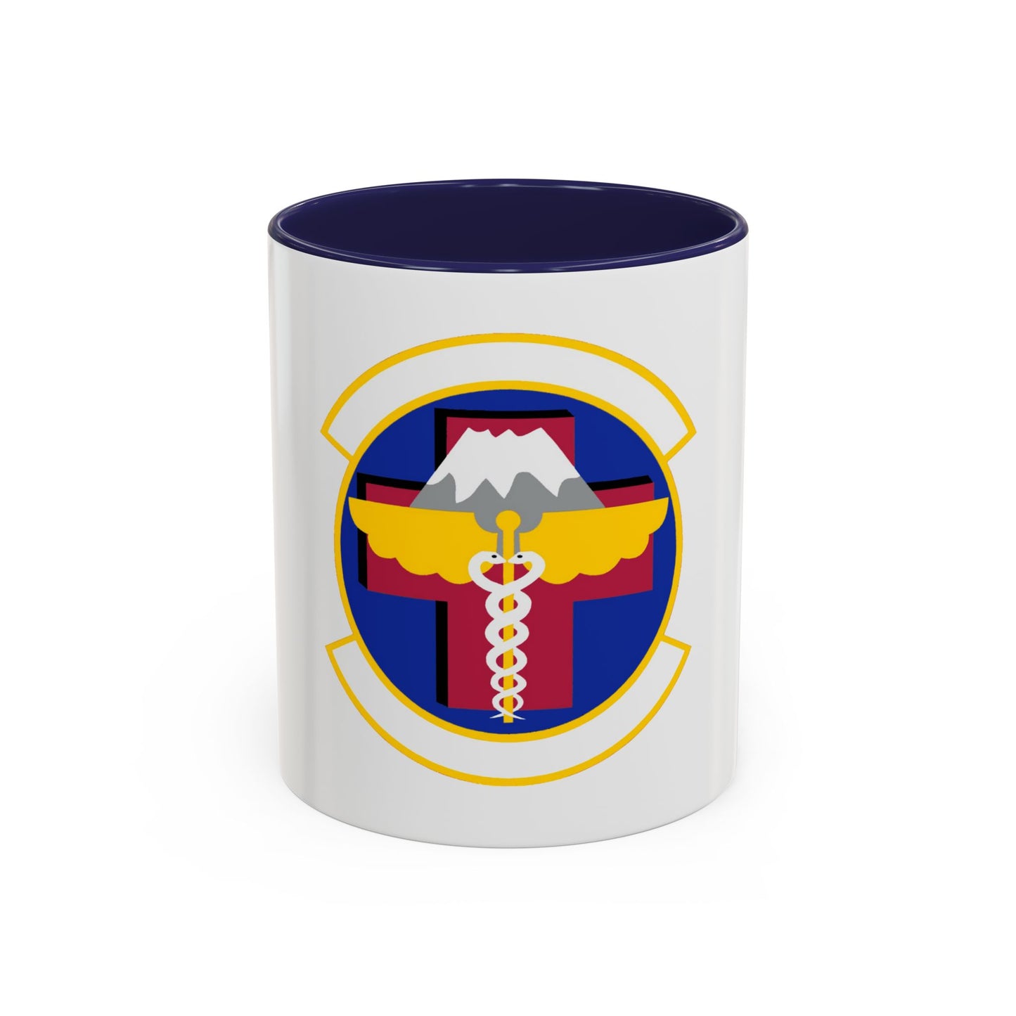 374 Healthcare Operations Squadron (U.S. Air Force) Accent Coffee Mug