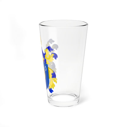 Coat of Arms of William Dandridge (United States) (Coat of Arms) Pint Glass 16oz