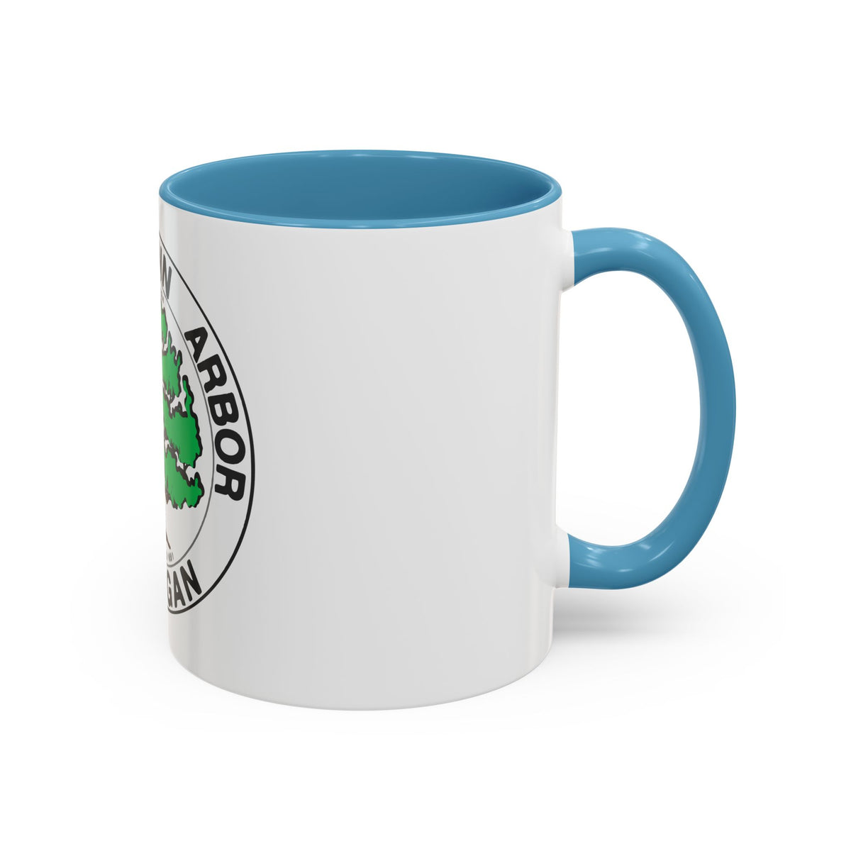 Seal of Ann Arbor Michigan - Accent Coffee Mug