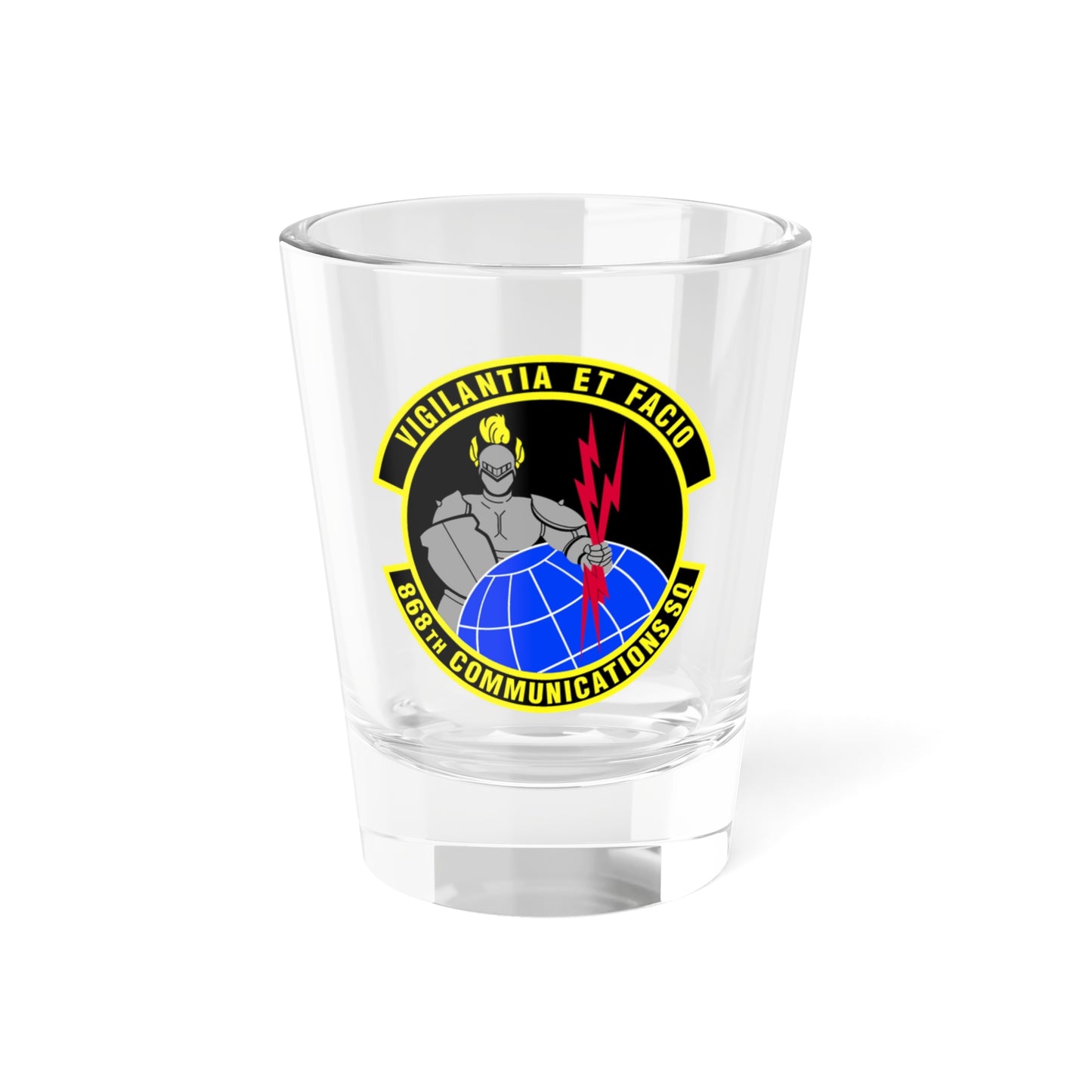 868th Communications Squadron (U.S. Air Force) Shot Glass 1.5oz