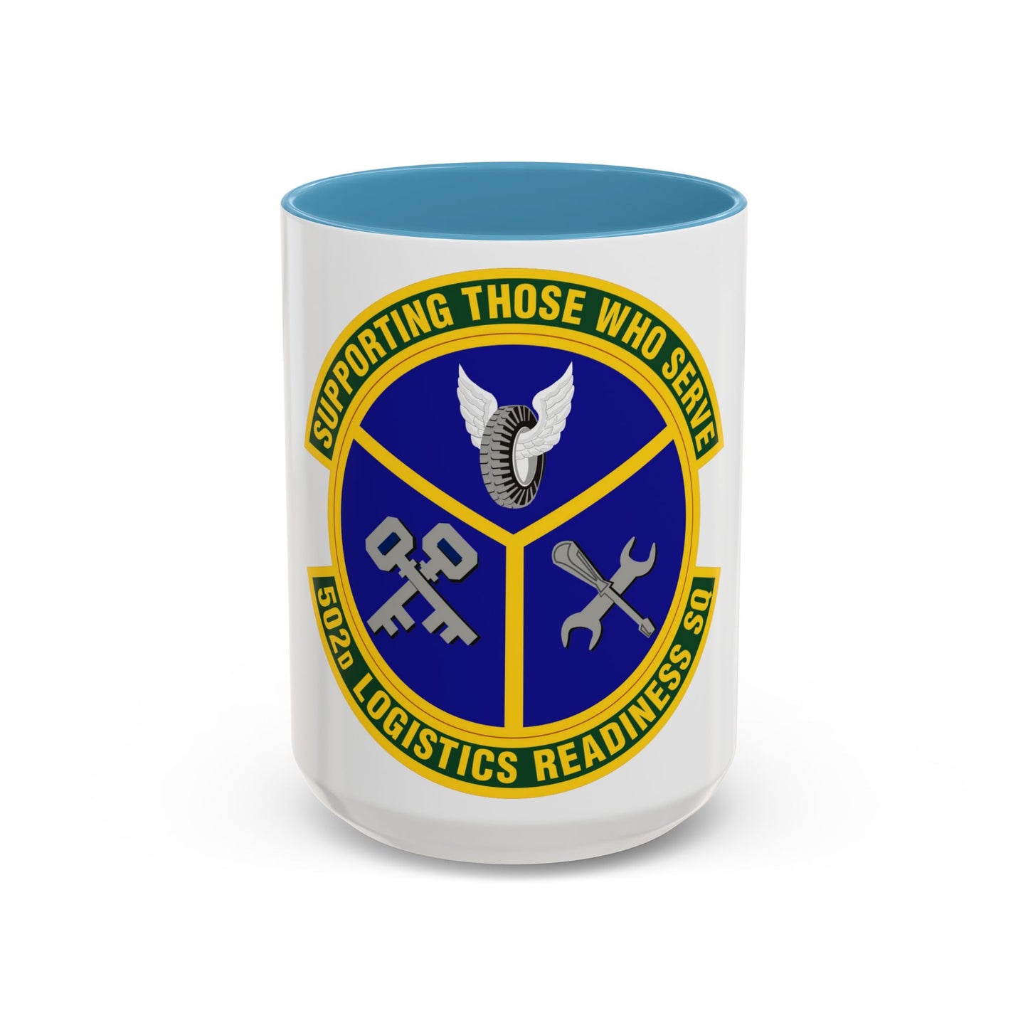 502d Logistics Readiness Squadron (U.S. Air Force) Accent Coffee Mug