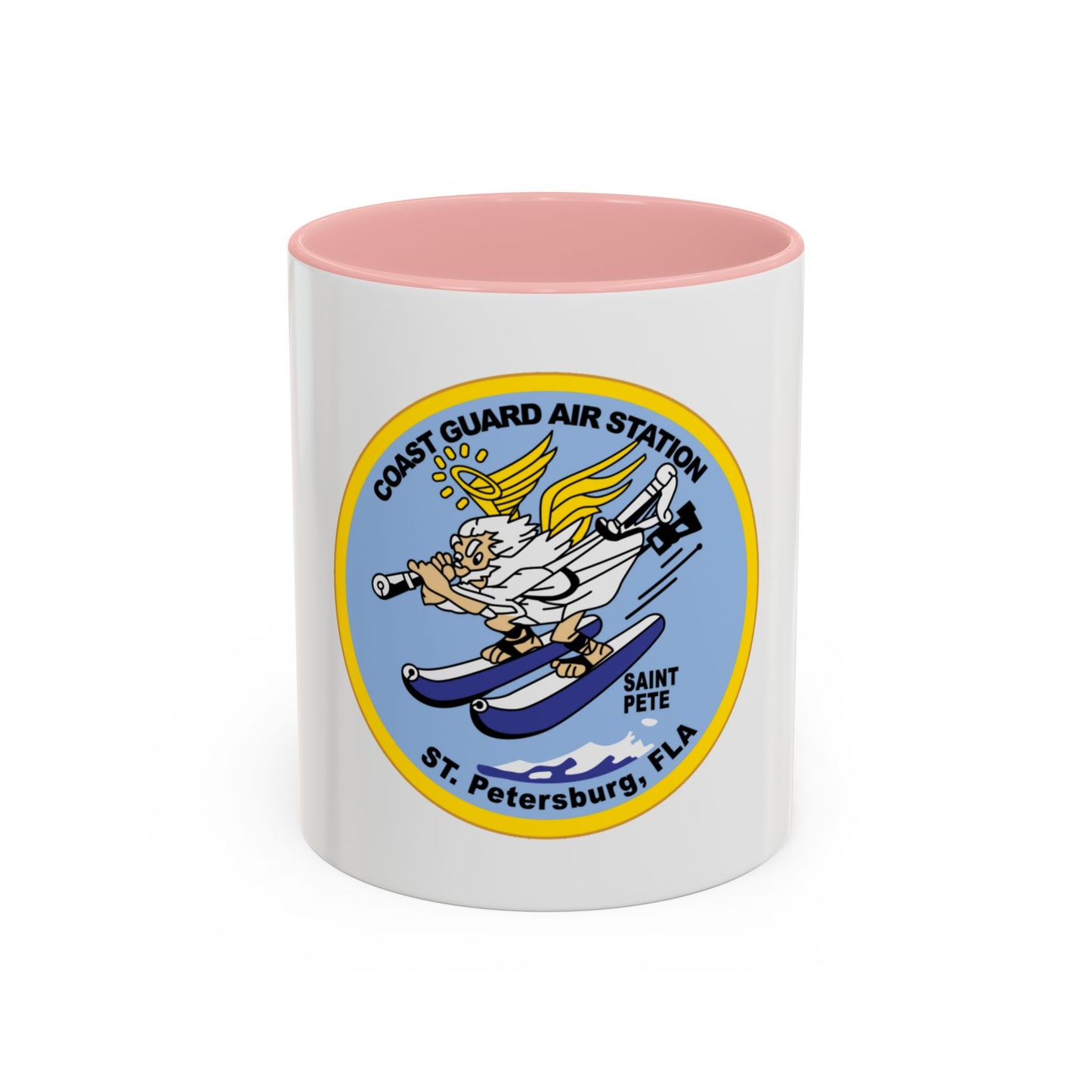 USCGC Air Station St Petersburg FLA (U.S. Coast Guard) Accent Coffee Mug
