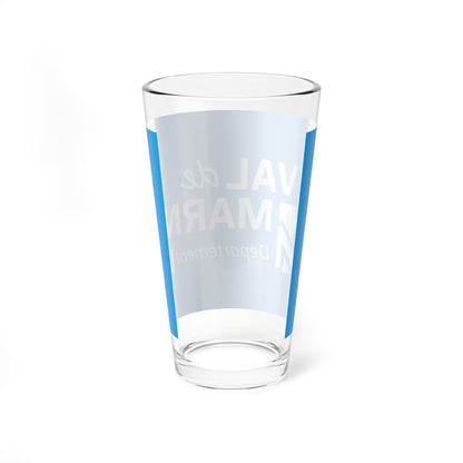 Flag of the Department of Val-de-Marne (France) Pint Glass 16oz