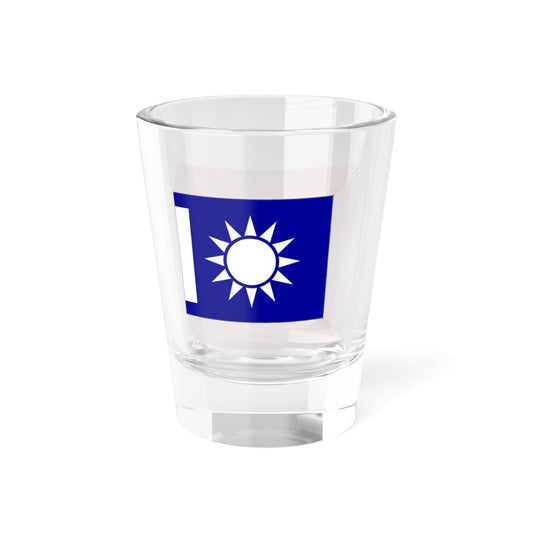 Chinese National Revolutionary Army Division Flag 1925 (China) Shot Glass 1.5oz