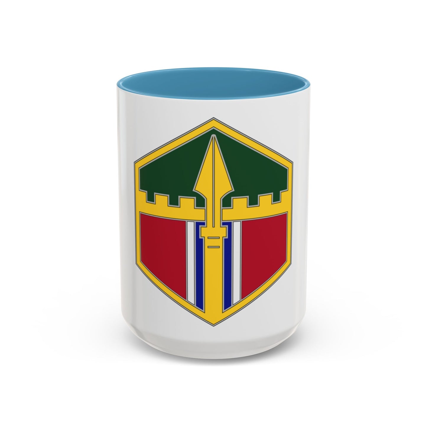 301 Maneuver Enhancement Brigade (U.S. Army) Accent Coffee Mug
