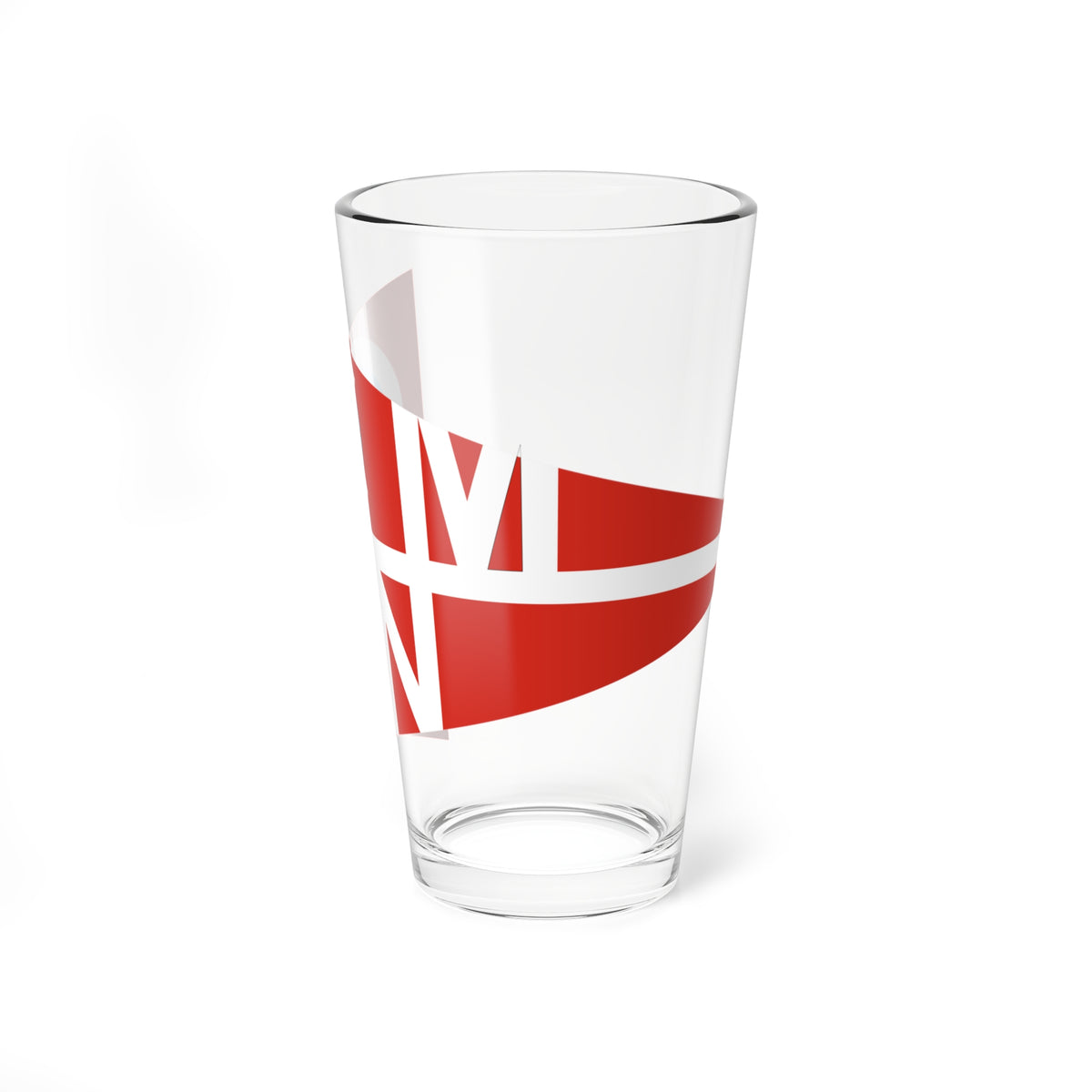 Burgee of C N Morcote (Switzerland) Pint Glass 16oz