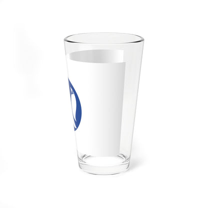Flag of Ogasawara Tokyo (Japan) Pint Glass 16oz