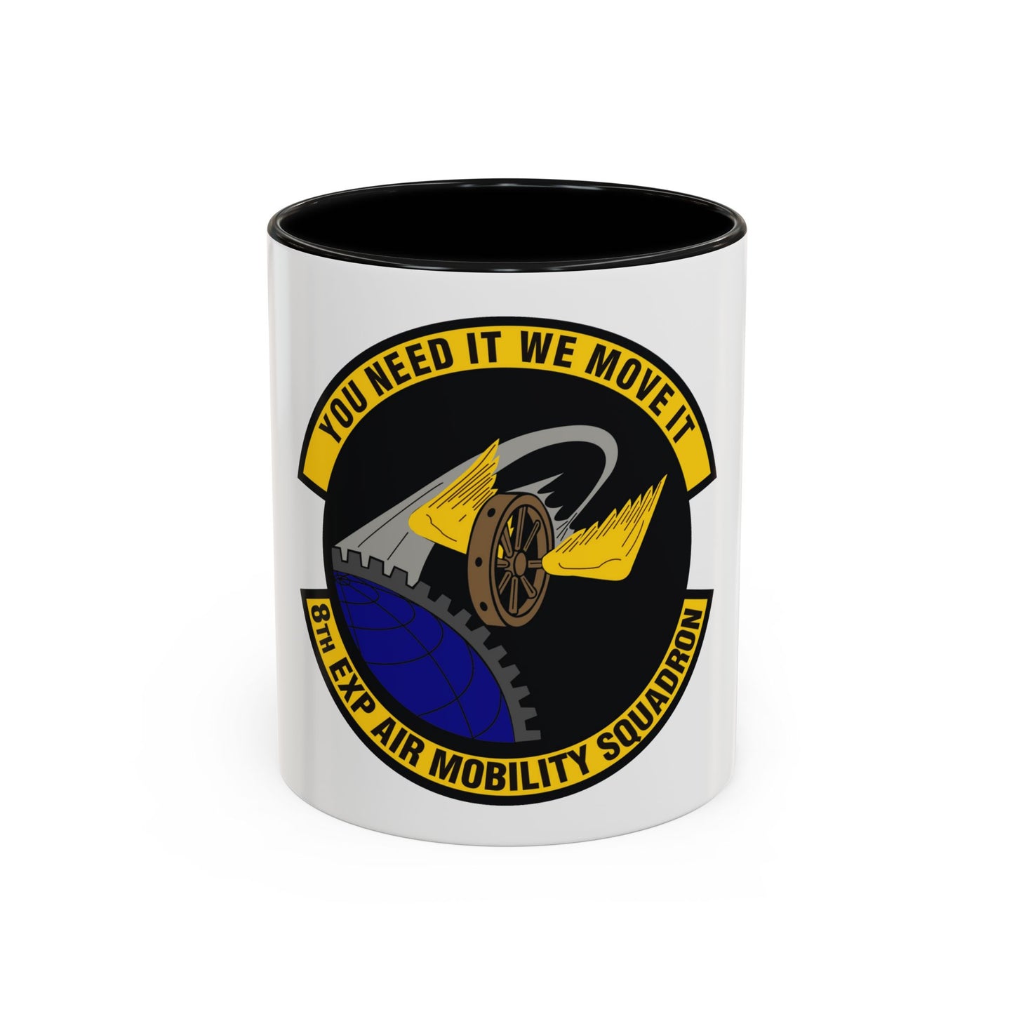 8th Expeditionary Air Mobility Squadron (U.S. Air Force) Accent Coffee Mug