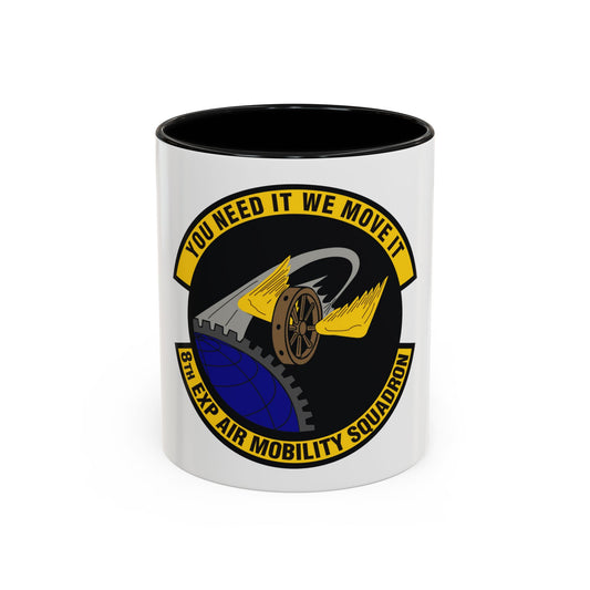 8th Expeditionary Air Mobility Squadron (U.S. Air Force) Accent Coffee Mug