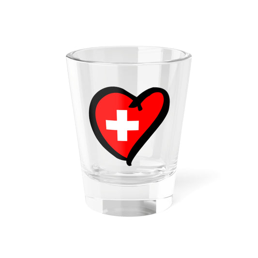 EuroSuizaAnterior (Switzerland) Shot Glass 1.5oz