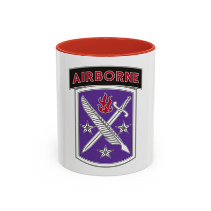 95 Civil Affairs Brigade (U.S. Army) Accent Coffee Mug