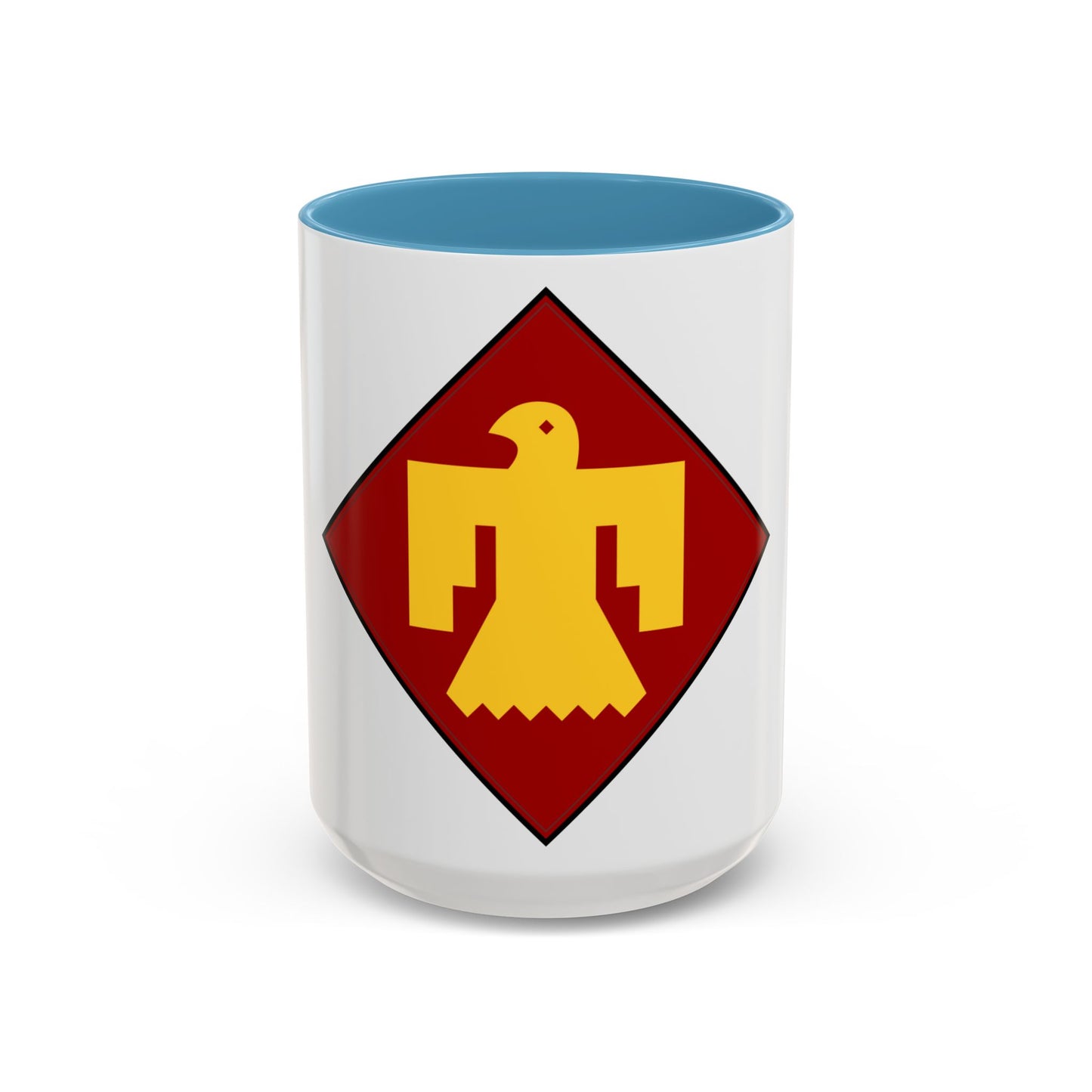 45th Infantry insignia thunderbird (U.S. Army) Accent Coffee Mug