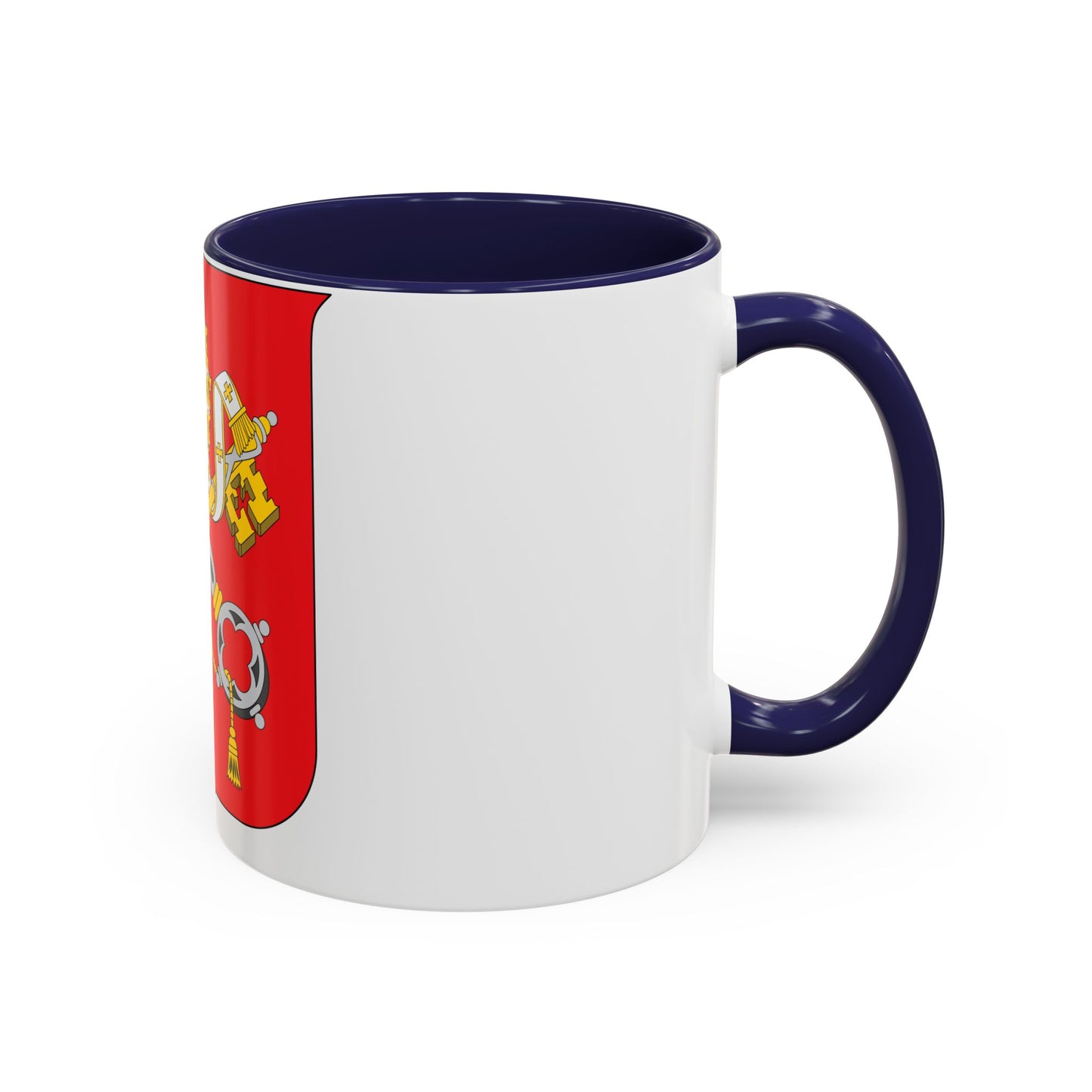 Coat of arms of Vatican City State - Accent Coffee Mug