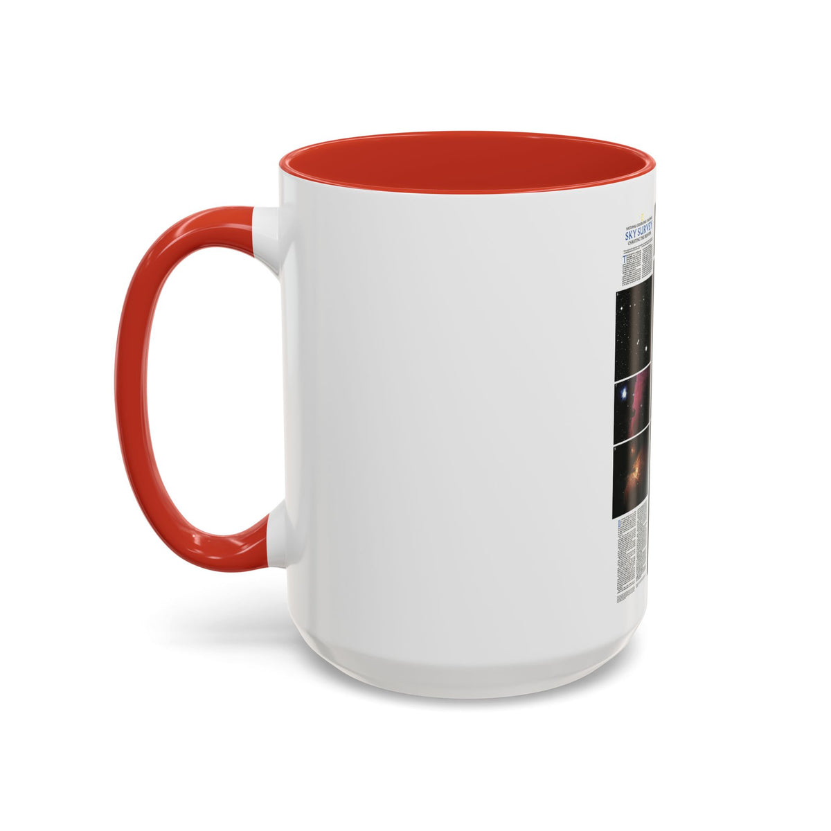 Heavens, The - Palomar Sky Survey (1983) (Map) Accent Coffee Mug