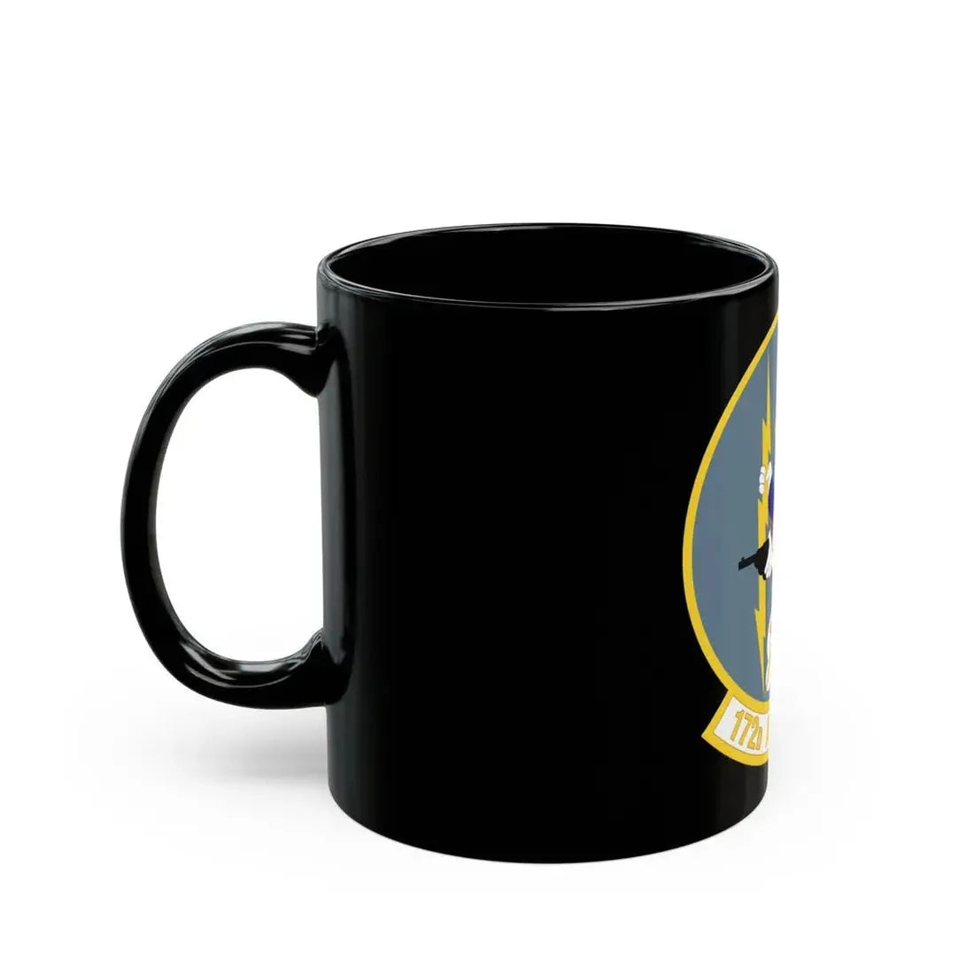 172d Airlift Squadron (U.S. Air Force) Black Coffee Mug - Go Mug Yourself