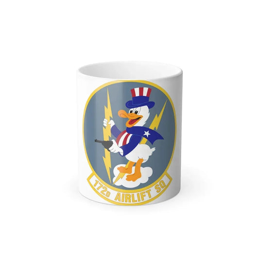 172d Airlift Squadron (U.S. Air Force) Color Changing Mug 11oz - Go Mug Yourself