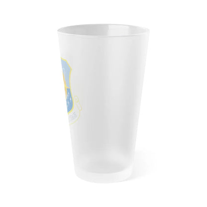 172d Airlift Wing (U.S. Air Force) Frosted Pint Glass 16oz-Go Mug Yourself