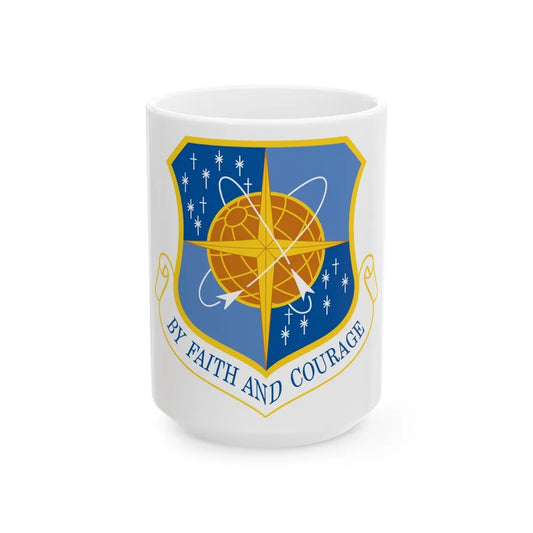 172d Airlift Wing (U.S. Air Force) White Coffee Mug-15oz-Go Mug Yourself