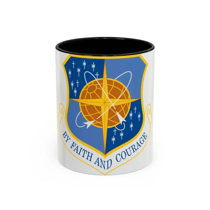 172d Airlift Wing (U.S. Air Force) Accent Coffee Mug 11oz Black - Go Mug Yourself