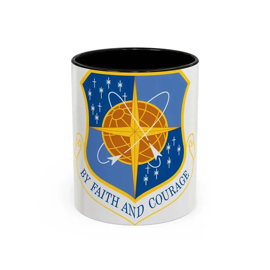 172d Airlift Wing (U.S. Air Force) Accent Coffee Mug 11oz Black - Go Mug Yourself