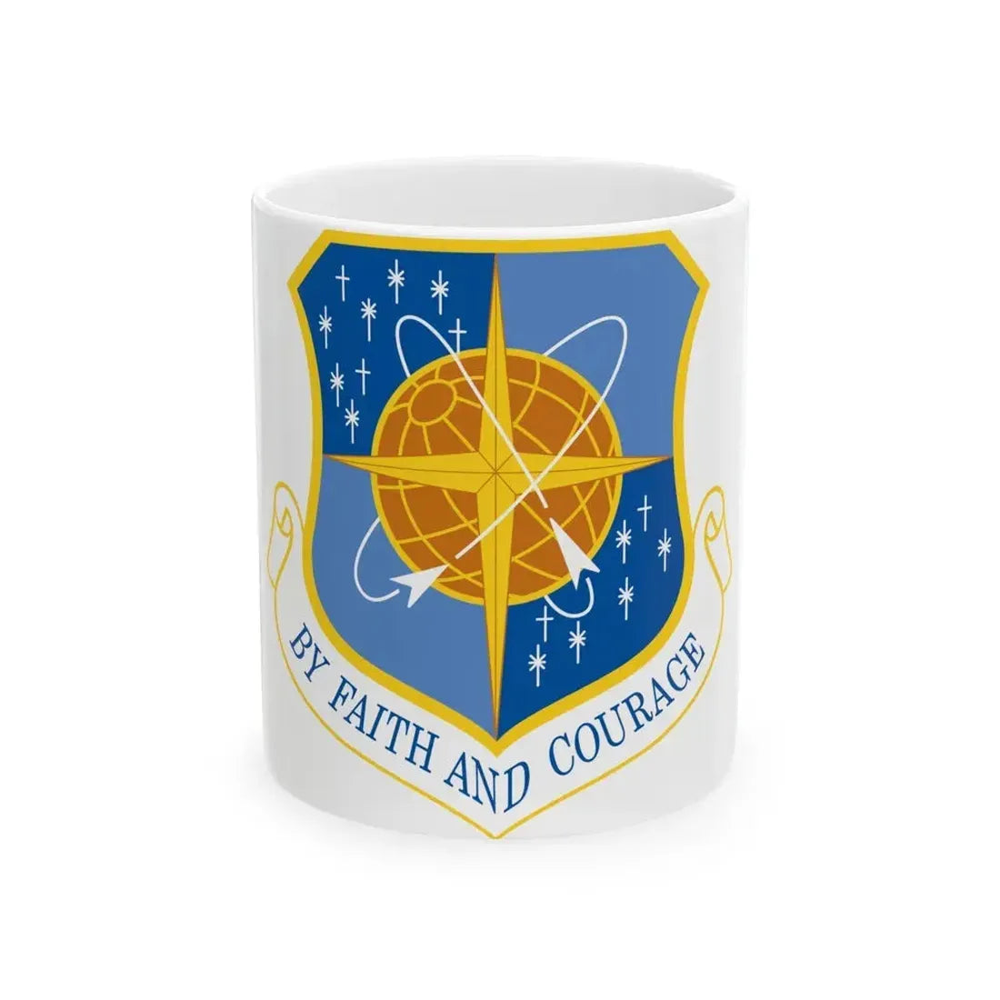 172d Airlift Wing (U.S. Air Force) White Coffee Mug - Go Mug Yourself