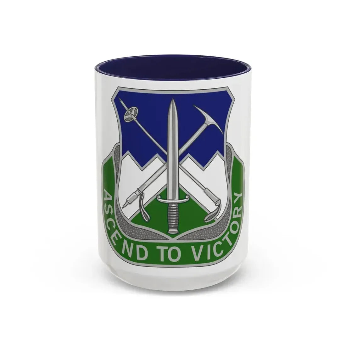 172nd Infantry Regiment (U.S. Army) Accent Coffee Mug 15oz Navy - Go Mug Yourself