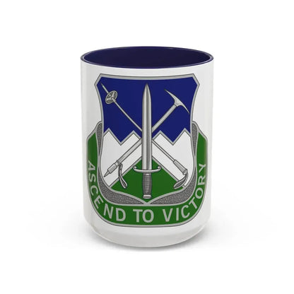 172nd Infantry Regiment (U.S. Army) Accent Coffee Mug 15oz Navy - Go Mug Yourself