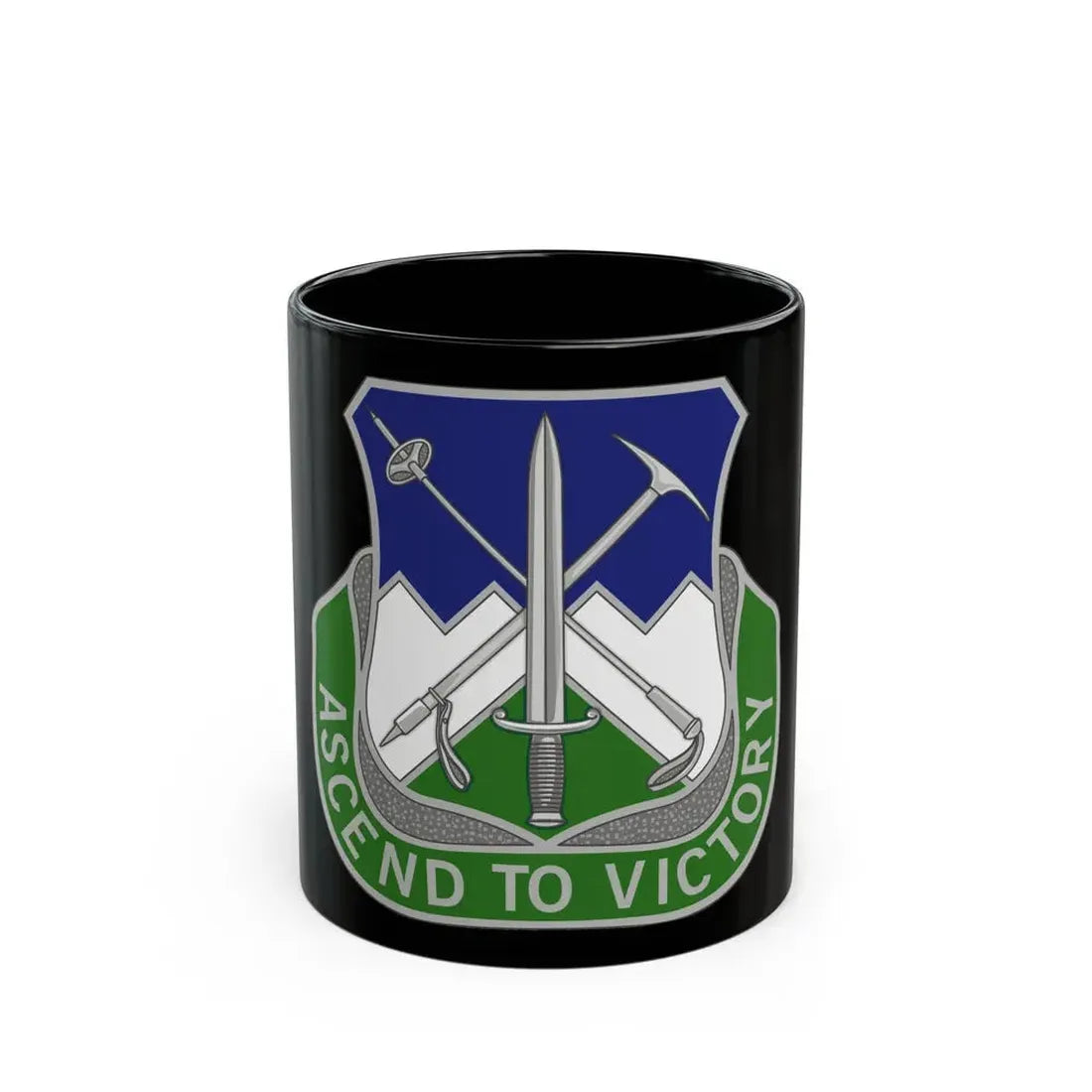 172nd Infantry Regiment (U.S. Army) Black Coffee Mug 11oz - Go Mug Yourself