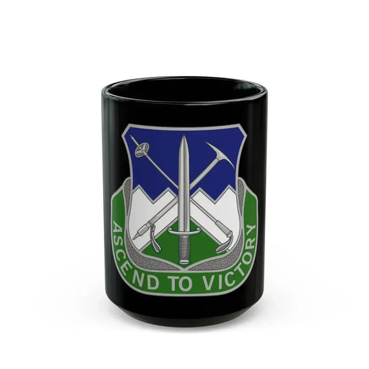 172nd Infantry Regiment (U.S. Army) Black Coffee Mug 15oz - Go Mug Yourself