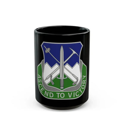 172nd Infantry Regiment (U.S. Army) Black Coffee Mug 15oz - Go Mug Yourself