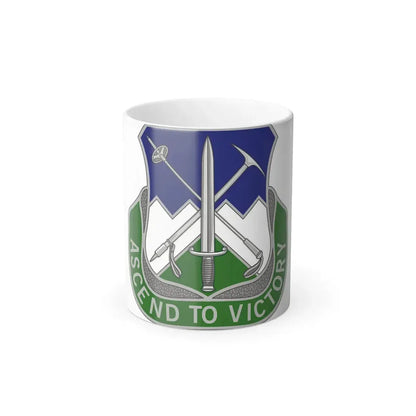 172nd Infantry Regiment (U.S. Army) Color Changing Coffee Mug 11oz - Go Mug Yourself