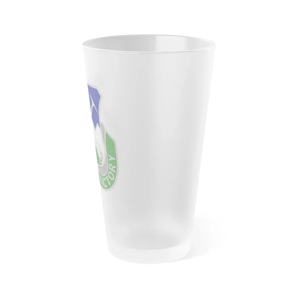 172nd Infantry Regiment (U.S. Army) Frosted Pint Glass 16oz - Go Mug Yourself