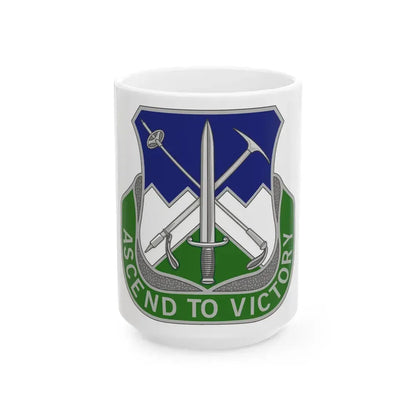 172nd Infantry Regiment (U.S. Army) White Coffee Mug 15oz - Go Mug Yourself