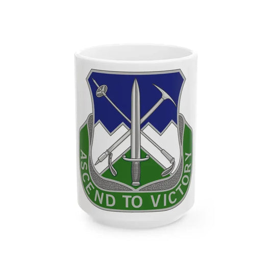 172nd Infantry Regiment (U.S. Army) White Coffee Mug 15oz - Go Mug Yourself