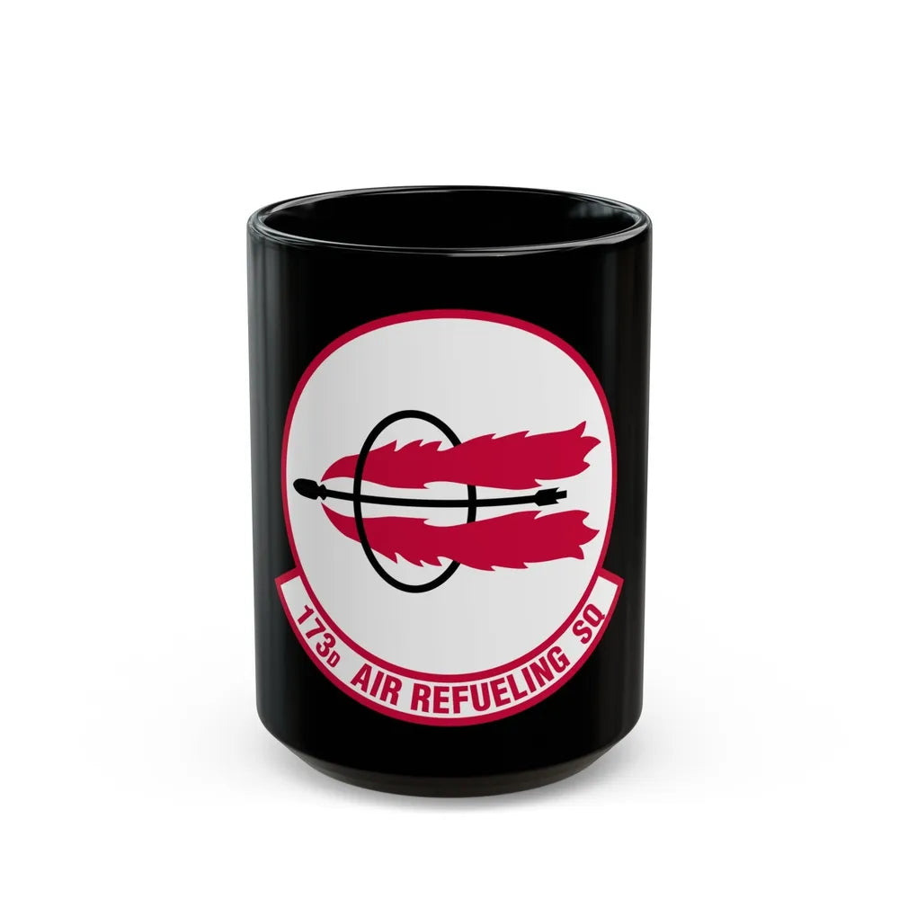 173 Air Refueling Squadron (U.S. Air Force) Black Coffee Mug-15oz-Go Mug Yourself