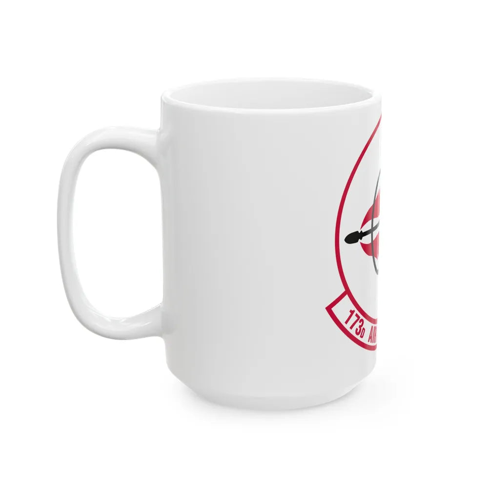 173 Air Refueling Squadron (U.S. Air Force) White Coffee Mug-Go Mug Yourself