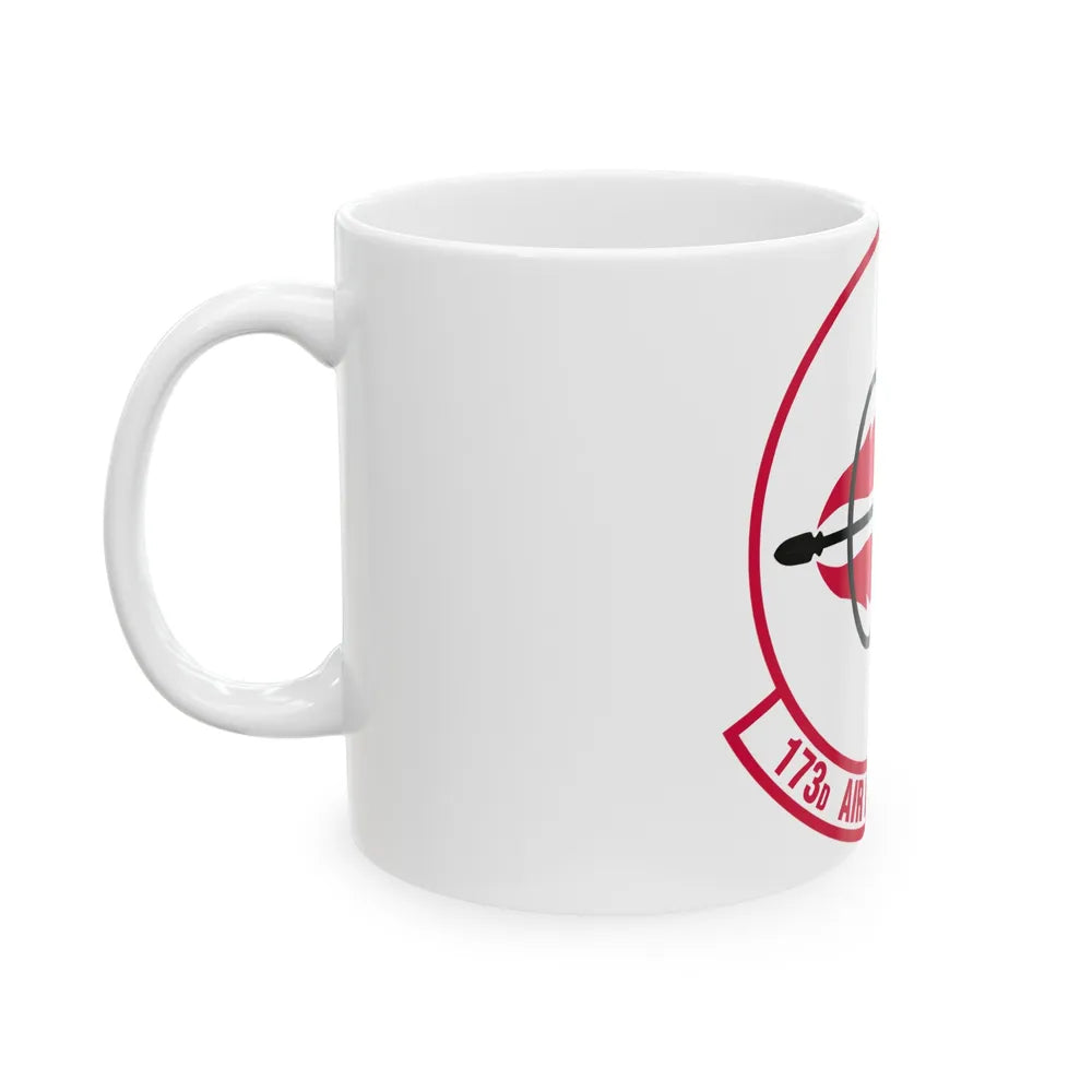 173 Air Refueling Squadron (U.S. Air Force) White Coffee Mug-Go Mug Yourself