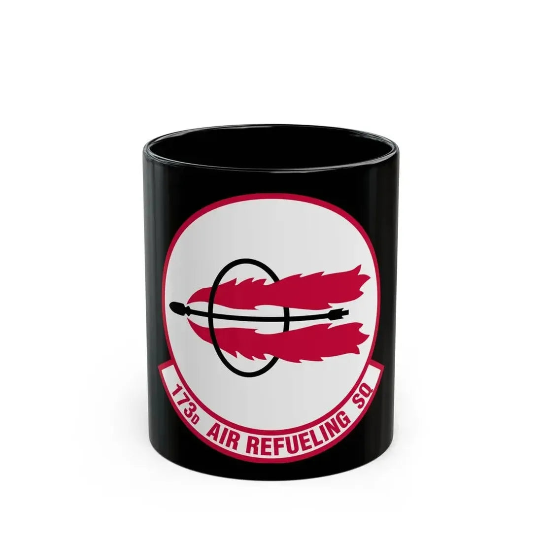 173 Air Refueling Squadron (U.S. Air Force) Black Coffee Mug 11oz - Go Mug Yourself