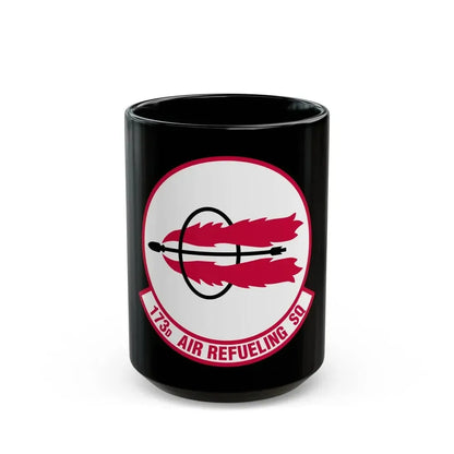 173 Air Refueling Squadron (U.S. Air Force) Black Coffee Mug 15oz - Go Mug Yourself