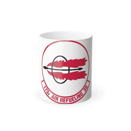 173 Air Refueling Squadron (U.S. Air Force) Color Changing Mug 11oz - Go Mug Yourself