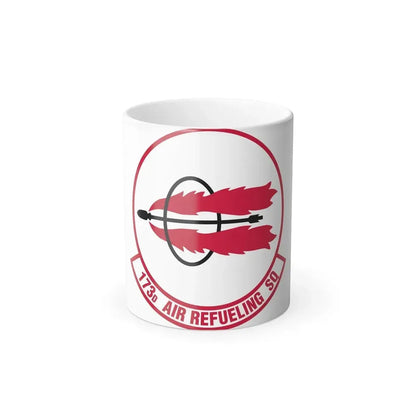 173 Air Refueling Squadron (U.S. Air Force) Color Changing Mug 11oz - Go Mug Yourself
