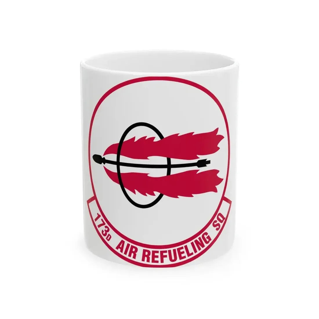 173 Air Refueling Squadron (U.S. Air Force) White Coffee Mug 11oz - Go Mug Yourself
